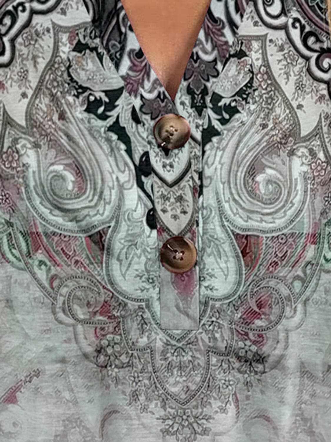 Chic sheer short sleeve blouse - Love Salve